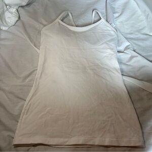 Lululemon white tank